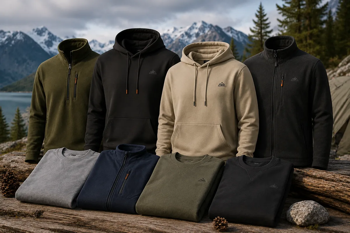 Kışlık erkek sweatshirt seçimi