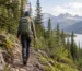 Doğa yürüyüşü için outdoor mont kullanımı